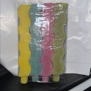 Urban Outfitters Wave Taper Candle Set of 4 NIB